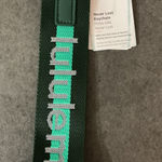 Lululemon  Green Never Lost Keychain Photo 0