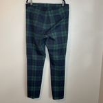 Old Navy Pixie 16 Tall Tartan Plaid Pants Green Hi Rise Ankle Trousers No Fade Photo 6