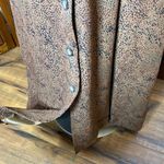 Julian Taylor  Vintage Cheetah Print Button Maxi Dress Photo 6