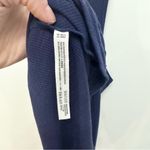 Free People Intimately  Ribbed Knit High Neck Racerback tank top - Navy - SMALL Photo 5