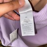 J.Crew New  Lilac Lavender Textured One Shoulder One-Piece Swim Bathing Suit 24 Photo 6