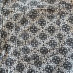 H&M | Blue Patterned Shorts | Size 8 Photo 5