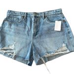 BLANK NYC NWT The Barrow Vintage High-Rise Shorts in Acid Trip Photo 7