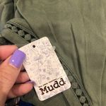 Mudd NWT Womens Small Tank Top Olive Green Dress Midi Knee Length Photo 6