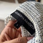 Hemant & Nandita Aesha Mini Tassel Shell Dress White Size L Photo 4