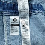 Levi's  Vintage Women's Shortalls Overalls Raw Hem Cutoff Blue Size XL Frayed Photo 8