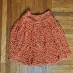 Moulinette Soeurs Orange Crochet Skirt Photo 0