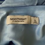 Night Night by Jonathan Simkhai Anya Ruched Slip Dress Sky Size XLarge Blue Photo 4