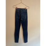 AYR The Chiller Skinny Mid Rise Jeans Womens Size 24 / 30 Dark Wash Photo 5