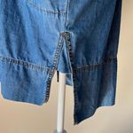 Banana Republic  Chambray Denim 3/4 Sleeve Collared Dress Size Small Photo 10