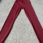Lululemon Red Merlot Align Leggings Photo 2