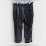 Anthropologie  Gray Utility Cargo Pants Raw Hem Rope Belt Size‎ 30 Boho Casual Photo 3
