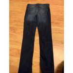 EXPRESS Jeans Stretch Legging Mid Rise Dark Wash Distressed Womens Size 2 Photo 3