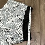 Queen Of The Court 14" Newsworthy Black White Swing Tennis Skirt Skort Large Black Photo 3