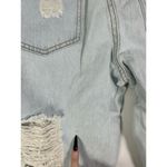 Flamingals Distressed Light Wash Denim Jeans 32 Blue Photo 8
