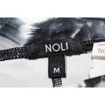 Noli Womens Yoga Palm Tree High Waisted Leggings Black White Gray Size Medium M Photo 2