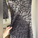 Mandees grey ombré textured one quarter sleeve mini dress Photo 3