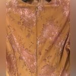 Keepsake the Label Lace Overlay‎ Mini Dress in Golden Yellow Brown Size Small Photo 7