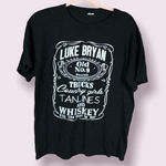 Luke Bryan‎ concert shirt size medium Black Photo 1