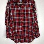Wrangler Wrancher Shirt 100% Cotton Plaid Flannel Rodeo Longer in Back Sz Medium Photo 0