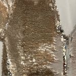 Ark & Co. Ark n co gold sequin top size M Photo 4