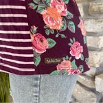 Matilda Jane  Size Small Calling Bird Floral Stripe Polka Dot Long Sleeve Tee Photo 6