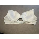Kathy Ireland Size 36B Strapless White Padded Stretch Push Up Bra Photo 1