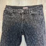 DL1961  Florence Cropped Mid-Rise Instasculpt Skinny Memphis Animal Print Jeans Photo 4