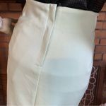 JUNAROSE MINT GREEN AND BLACK FAUX WRAP SCUBA KNIT FABRIC SKIRT (1X) Photo 5