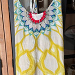 Free People  sophia tank top tunic print scoop neck boho silky loose Photo 0