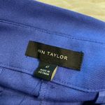 Ann Taylor  Pants size 6T High Rise inseam 28” waist 30” color lilac very pretty Photo 13