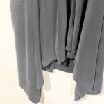 CALIA by Carrie Underwood Women's Medium Grey Draped Open Front Journey Vest Gray Photo 2