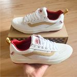 Vans Zahab Vintage Sport Shoes 'White Brown Red' Women 8.5 US Mens 7.0 US Photo 8