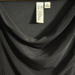 Emma & Michele  Black Draped Romper Photo 1