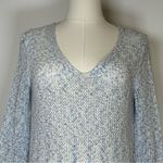 Talbots 100% Pima Cotton Loose Knit Lightweight V-Neck Sweater Women’s Size XS Photo 1