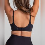 Honeylove CrossOver Bra Runway Black Sheer Mesh Detail Women’s Size Large Photo 2