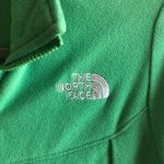 The North Face Fleece Kelly Green Full Zip Up Jacket Sz S GUC Pockets Embroidery Photo 2