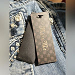 Miss Me Stretch Denim Low Rise Embellished Signature Skinny Jeans~27~NWT Photo 4