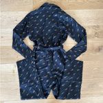 Topshop - Floral Print Long Sleeve Jumpsuit in Black Green & Pink Photo 2