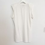 The Range  White Substance Cotton Dress Casual Minimalist Neutral Size Medium‎ Photo 8