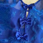 Frederick's of Hollywood  Cobalt Blue Lingerie Set size Large Photo 1