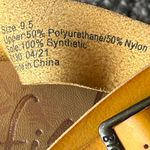 blowfish Malibu Barro Sandal 9.5 Yellow Buckled T-Strap Comfort Coconut Girl Photo 12