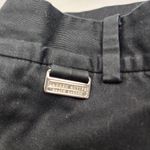 Ralph Lauren Lauren Active  Black Cotton Stretch Pants Zip Pockets Size 6 Photo 10