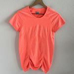 Athleta Fast Track Tee Orange Bright Running Athleisure Medium Photo 0