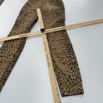 Good American  Jeans Womens‎ 0/24 Tan Cheetah Denim Good Waist High Rise Skinny Photo 8