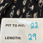 Romance Was Born Abstract Eye Lips Long Sleeve Heavyweight Shirt Women's Large Black Photo 2