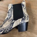 Sam Edelman NEW Snakeskin Reesa Chelsea Ankle Boots Photo 9