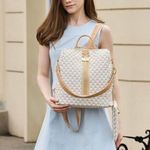 Backpack Purse for Women PU Leather Travel Satchel Handbag Convertible Design Ba Photo 3