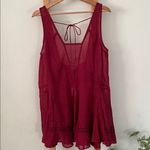FP Intimately Staying Local Printed Slip Red Size XS Photo 2
