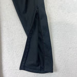 Adidas  Womens Tiro 17 Black Tapered Training Pants Sz XS Gold Stripe Track Zip Photo 5